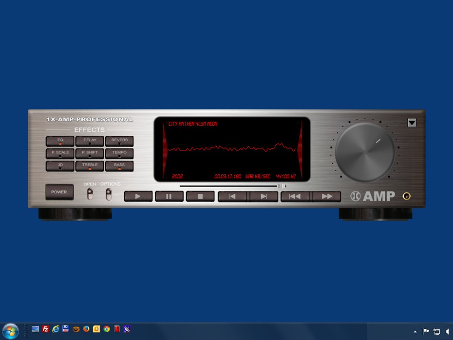 Audio player software